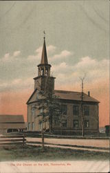 The Old Church on the Hill Thomaston, ME Postcard Postcard Postcard