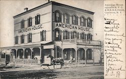 American House Opposite N.Y.C. Postcard