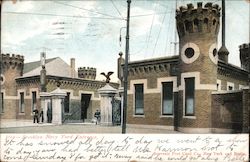 Brooklyn Navy Yard Entrance Postcard
