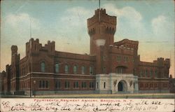 Fourteenth Regiment Armory Postcard