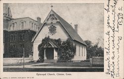 Episcopal Church Clinton, CT Postcard Postcard Postcard