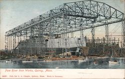 Fore River Iron Works Postcard