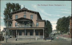 The Northport House, Long Island New York Postcard Postcard Postcard