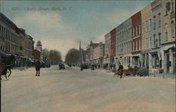 Liberty Street Bath, NY Postcard Postcard Postcard