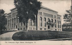 The Edmunds High School Burlington, VT Postcard Postcard Postcard