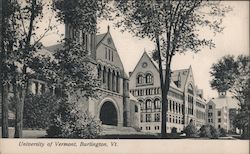 University of Vermont Burlington, VT Postcard Postcard Postcard