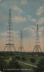 U.S. Wireless Station Fort Myer, VA Postcard Postcard Postcard
