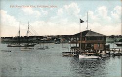 Fall River Yacht Club Massachusetts Postcard Postcard Postcard
