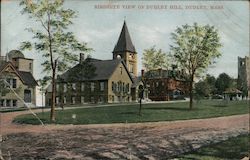 Birdseye View of Dudley Hill Postcard