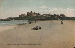 Atlantic Hotel and Cottages Nantasket Beach, MA Postcard Postcard Postcard