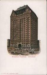 Masonic Temple Postcard