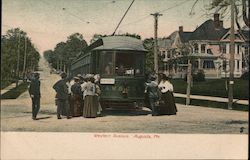 Western Avenue Postcard