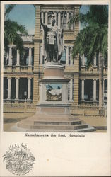 Kamehameha the First Postcard