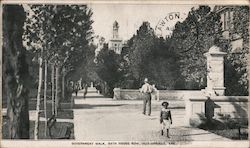 Government Walk, Bath House Row Postcard