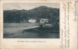 Electric Plant, Bolton Falls Postcard