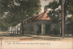 Old Senate House, Built About 1676 Postcard