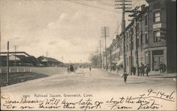 Railroad Square Postcard