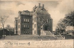 High School Bridgeport, CT Postcard Postcard Postcard