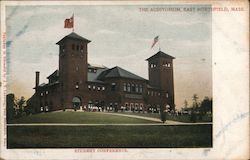 Student Conference, The Auditorium East Northfield, MA Postcard Postcard Postcard