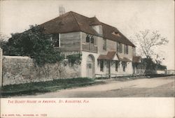 The Oldest House in America St. Augustine, FL Postcard Postcard Postcard
