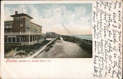 Seaside Inn, Goodall Beach Postcard