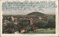 City of Staunton, Va Postcard