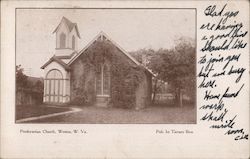 Presbyterian Church Weston, WV Postcard Postcard Postcard