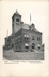 U.S. Post Office & Custom House Charleston, WV Postcard Postcard Postcard