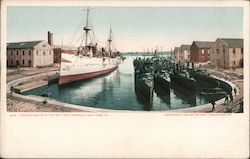 Torpedo Boats on the Wet Rock Norfolk, VA Postcard Postcard Postcard