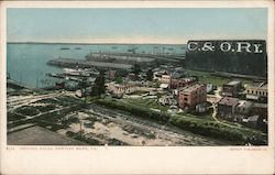 Shipping Docks Newport News, VA Postcard Postcard Postcard