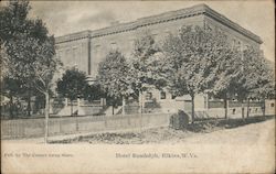 Hotel Randolph Elkins, WV Postcard Postcard Postcard