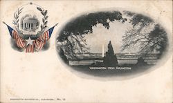 Washington from Arlington Postcard