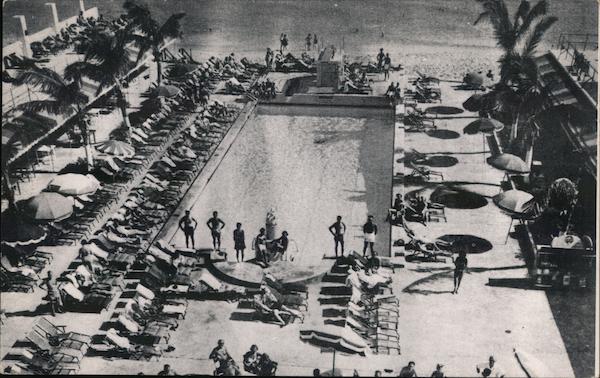 Seacomber Surfcomber Directly on the Ocean at 17th Street Miami Beach Florida