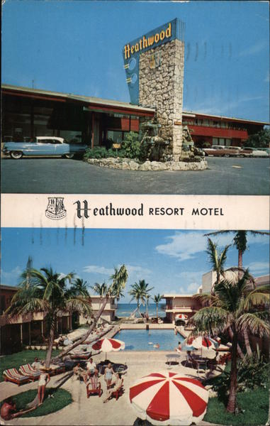 Heathwood Resort Motel Miami Beach Florida