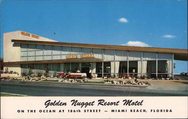 Golden Nugget Resort Motel Miami Beach Florida
