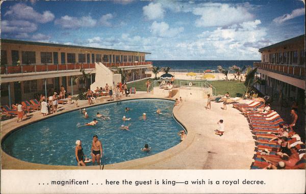 Monaco Luxury Resort Motel Miami Beach Florida