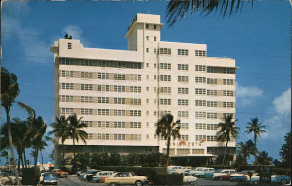 Famous Kenilworth Hotel Miami Beach Florida