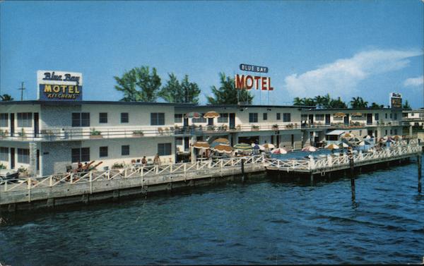 Magnificent Blue Bay Motel and Cocktail Lounge Miami Beach Florida