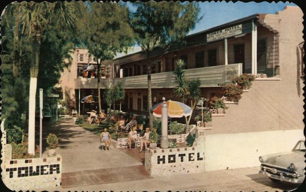 The Tower Hotel Court Daytona Beach Florida
