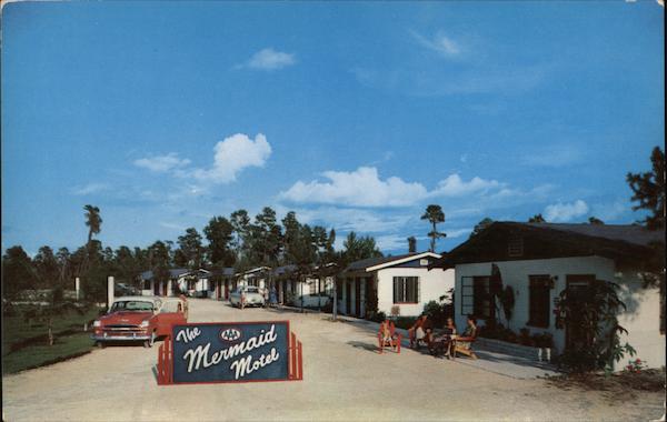 The Mermaid Motel Weeki Wachee Florida