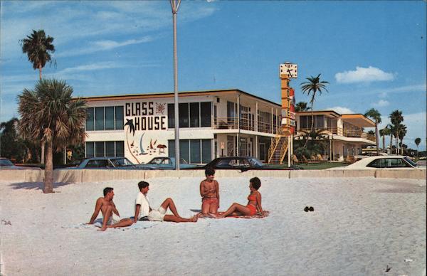 Glass House Apartment Motel Clearwater Beach Florida