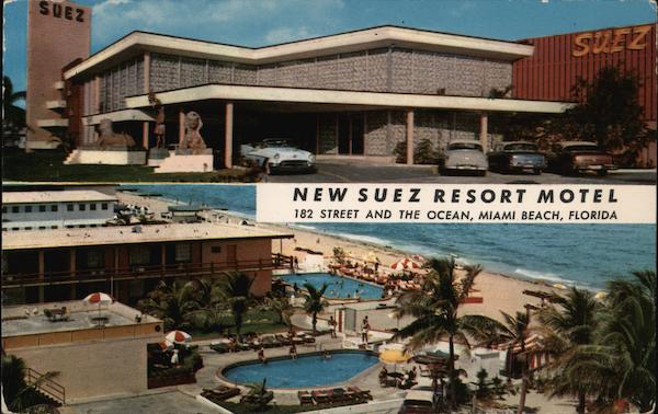 New Suez Resort Motel Miami Beach Florida