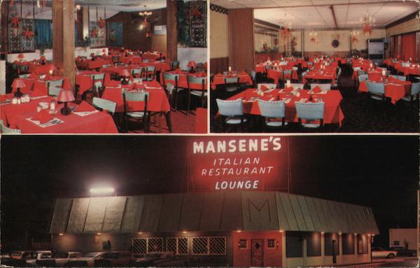 Mansene's Italian Restaurant Miami Beach Florida