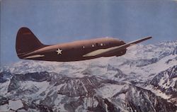 C-46 of the Air Transport Command, US Air Force Postcard