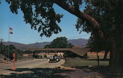 Entrance to Lake Cachuma Postcard