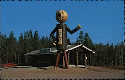 Mr. P.G. Prince George, BC Canada British Columbia Postcard Postcard Postcard