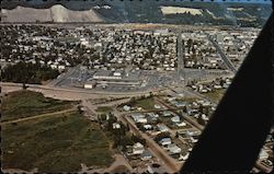 Aerial View of Prince George British Columbia Canada Postcard Postcard Postcard