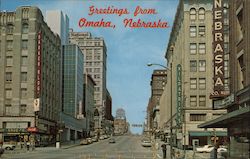 Greetings from Omaha, Nebraska Postcard Postcard Postcard