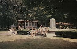 Bestor Plaza and Colonnade Postcard