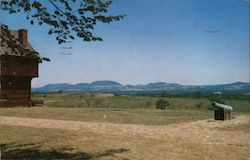 Hudson River Valley View Form Bemis Heights Saratoga Historical Park N.Y. Postcard